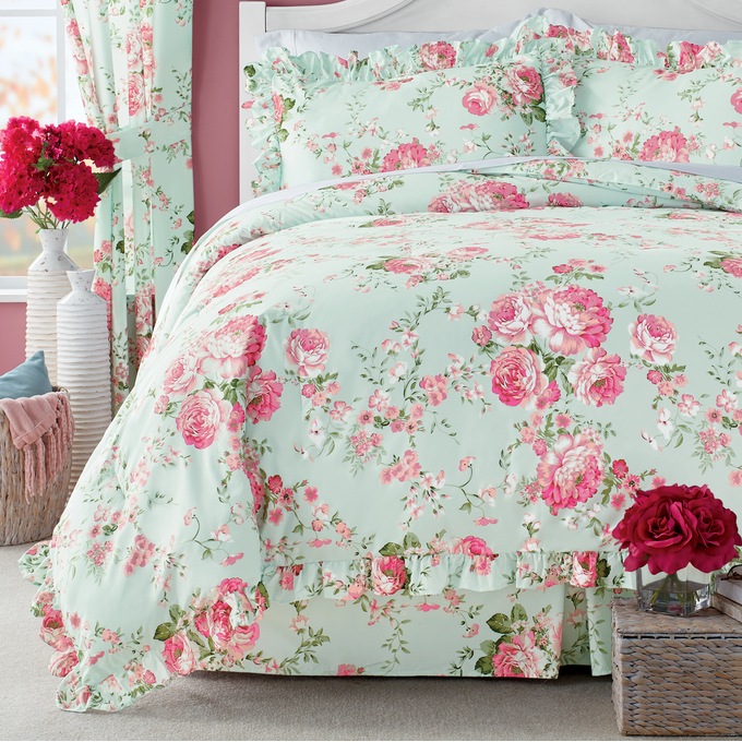Vienna Rose Comforter Set Country Door