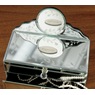 Personalized Mirrored Jewelry Box with Drawers, , large