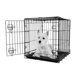 Dogit Small Single Door Metal Crate, , large