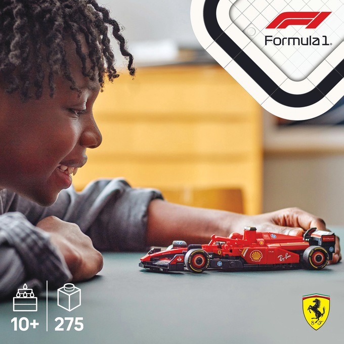 LEGO Speed Champions Ferrari SF-24 F1 Race Car, , large