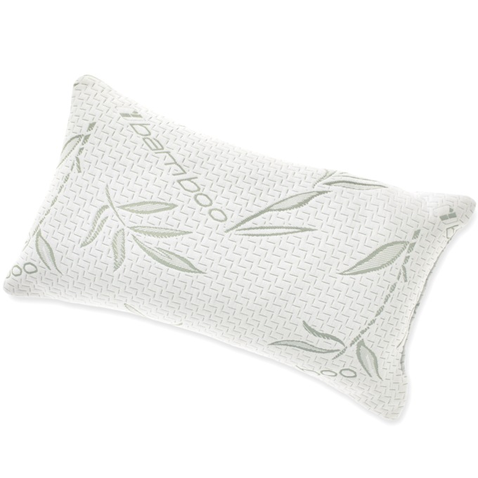Memory Foam Bed Pillow, Bamboo, large