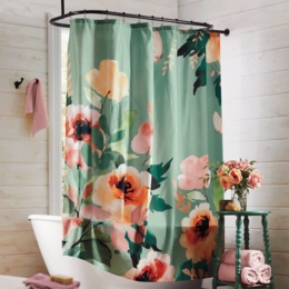 Cleo Shower Curtain, , large