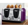 Ginny’s Essential 4-Slice Toaster with 7 Browning Levels, , large