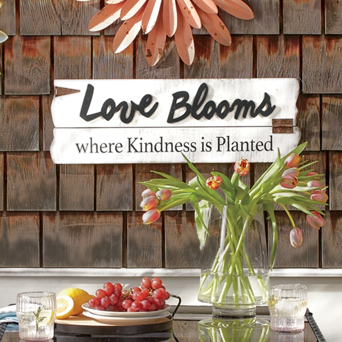 Love Blooms Wall Art, , large