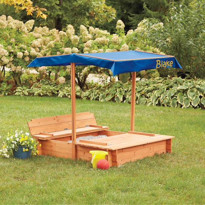 Convertible Sandbox with Sunshade, , large