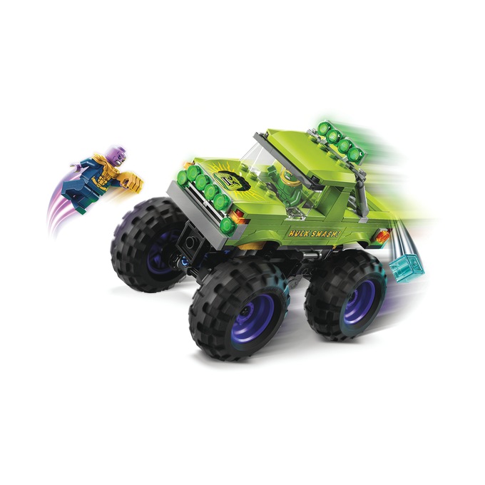 LEGO Marvel The Hulk Truck vs. Thanos, , large