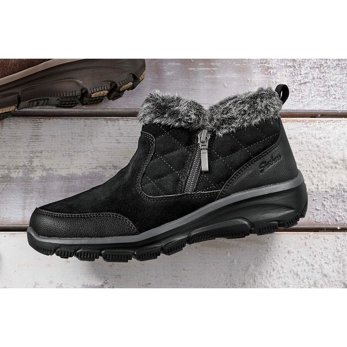 Skechers easy going zip it booties store
