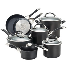 Circulon Symmetry Hard-Anodized Nonstick Cookware Set, , large