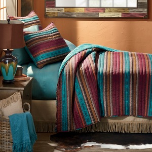 Mesa Stripe Quilt, , large