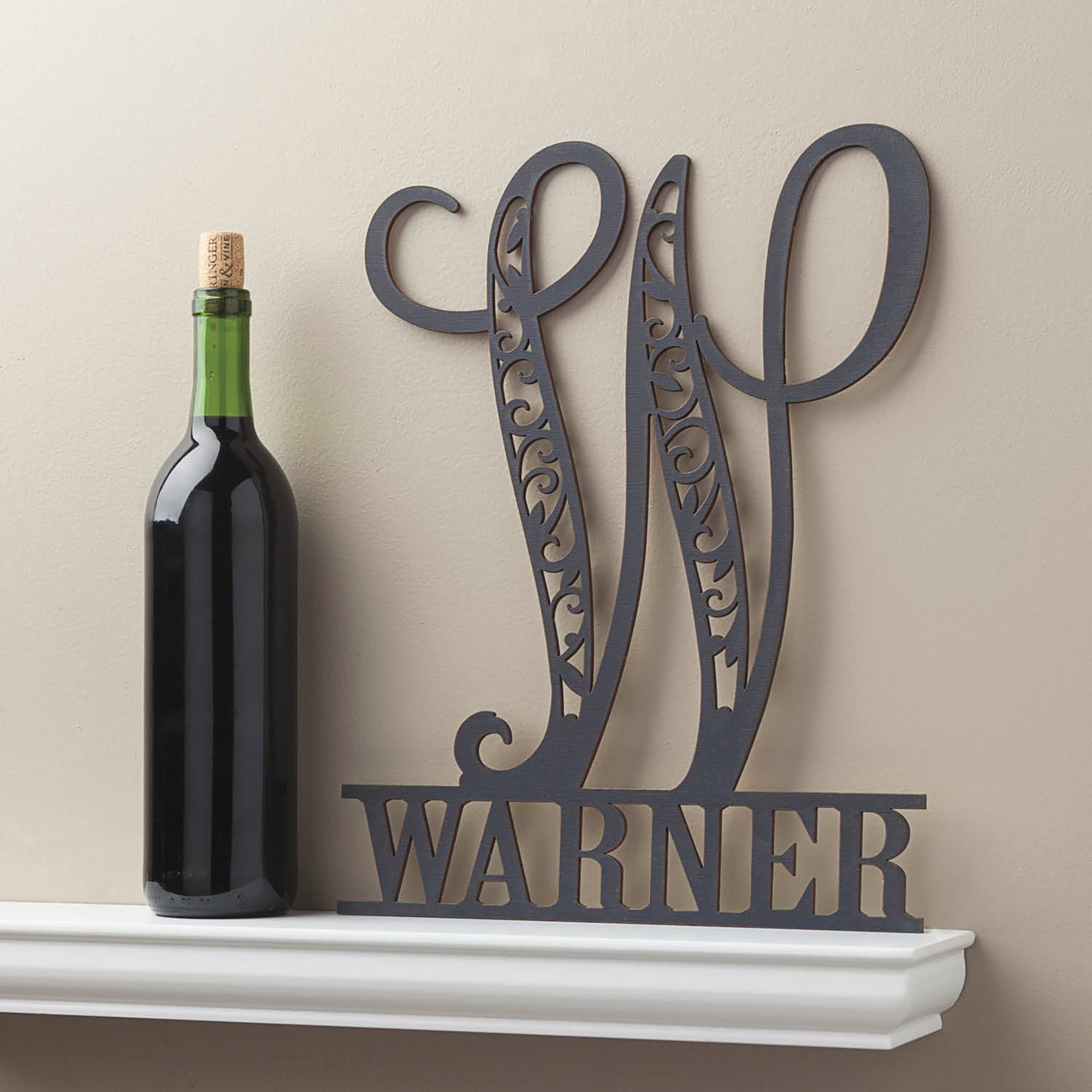 Personalized Initial Name Wall Art, , large