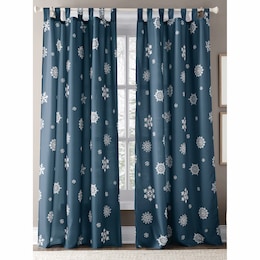 Scattered Snowflake Tab Top Panel, , large