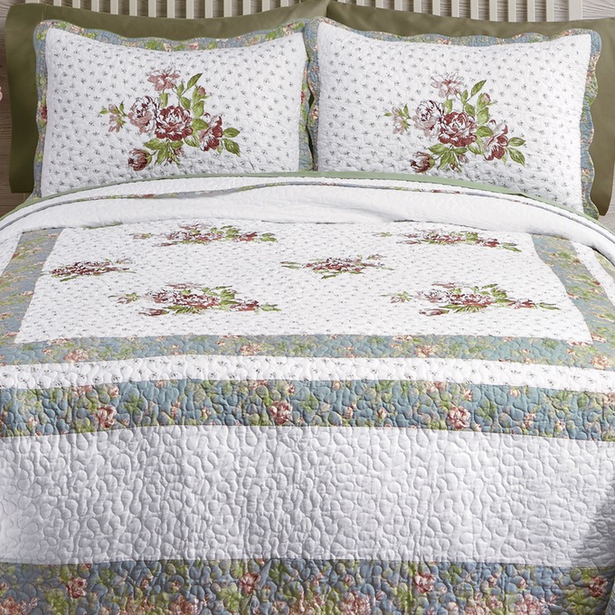 Loretta Embroidered Sham, , large