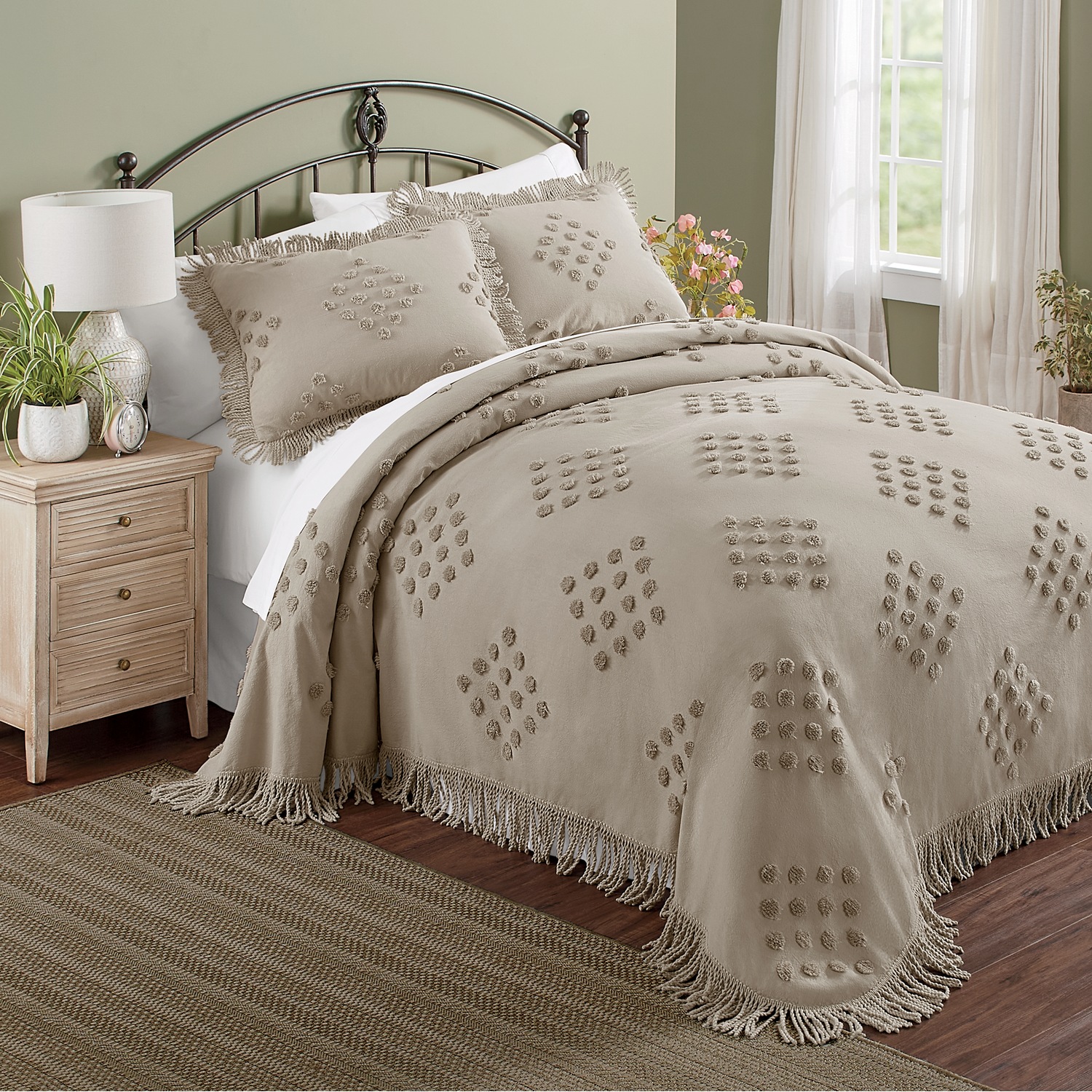Harper Chenille Bedspread Country Door