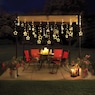 Star Solar Curtain String Lights, , large