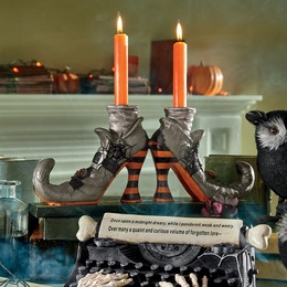 Witch Shoes Candleholder, , large