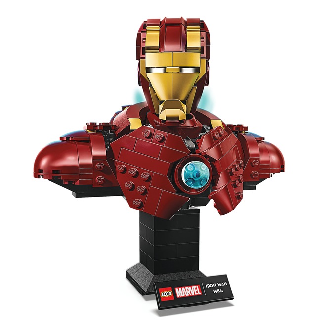 LEGO Marvel Iron Man MK4 Bust, , large