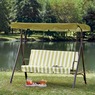 Striped Lawn Swing, , large