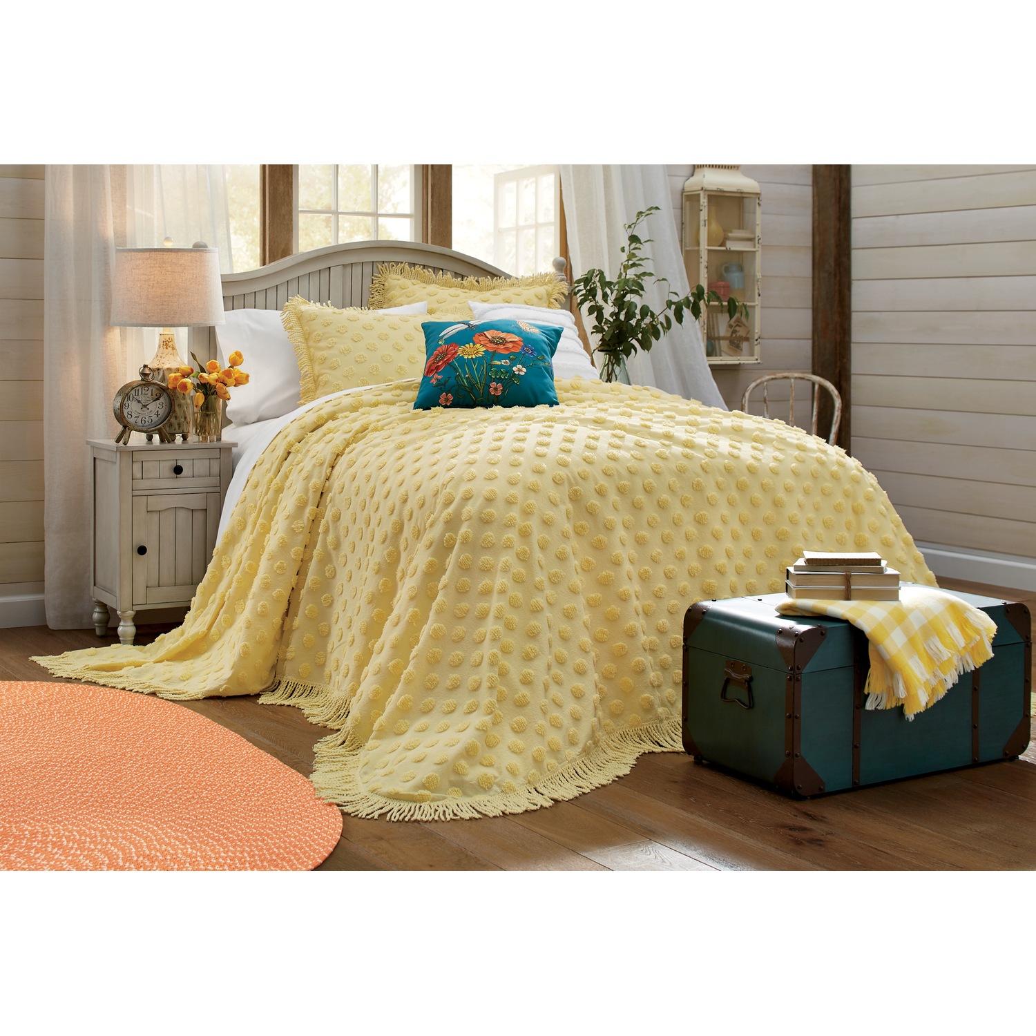 Chenille Dot Bedspread Country Door