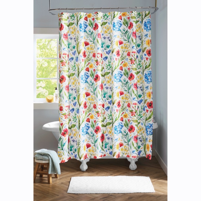Summer Bliss Shower Curtain, Multi, large