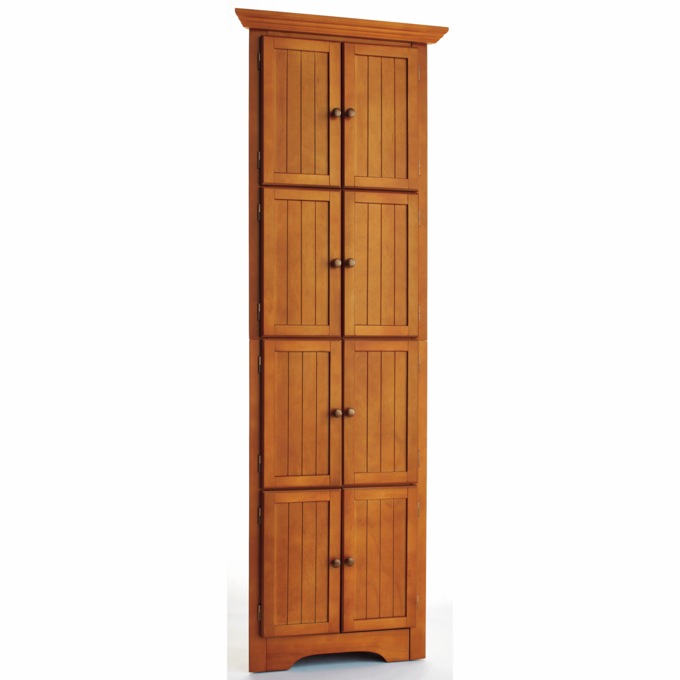 Westwick Tall Corner Storage Cabinet with 8 Doors, , large