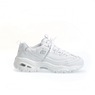 Women's Skechers D'Lites Fresh Start Shoe, White Silver, large