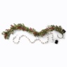 Lit Popcorn and Cranberry Garland, , large