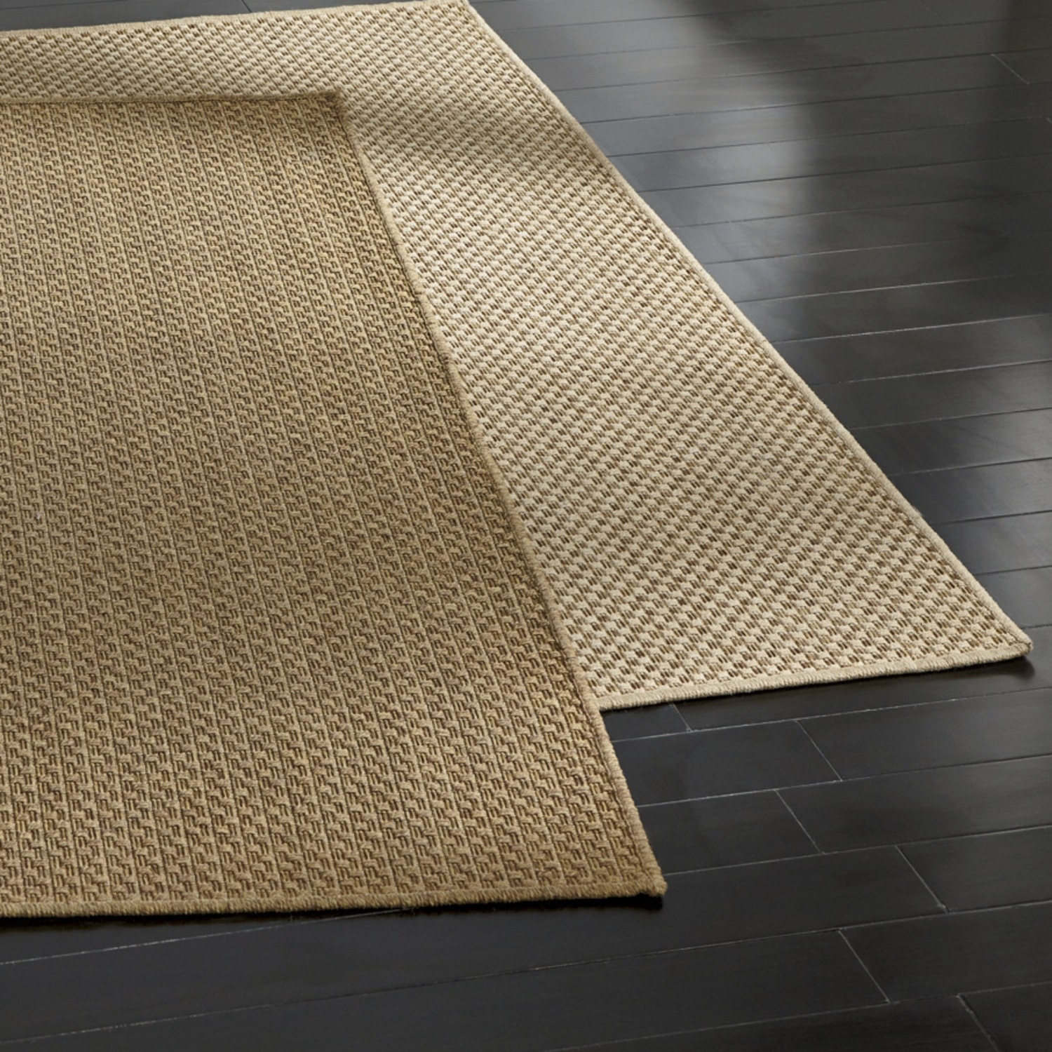Basketweave Indoor/Outdoor Rug Country Door