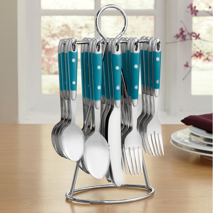 20pc. Hanging Flatware Set Country Door