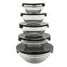 Ginny's 22-Piece Ceramic Cookware Set, Purple Punch, large