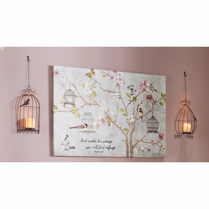 Set of 2 Birdcage Wall Sconces, , large