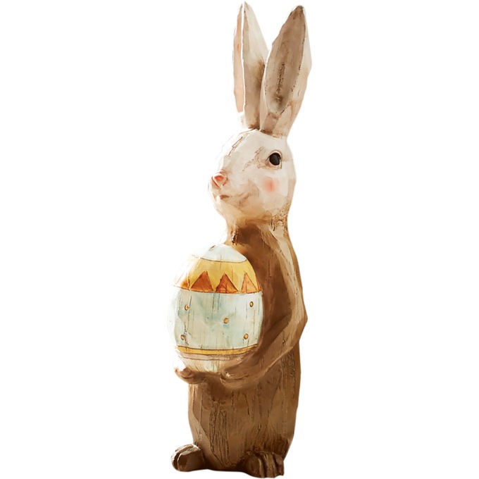 Small Bunny with Egg, , large
