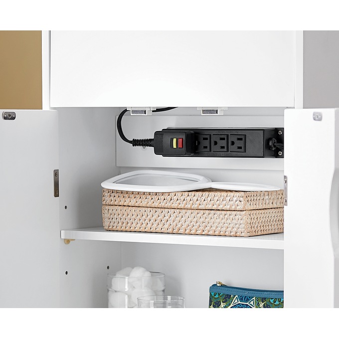 Powered Bath Cabinet, , large