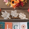 Set of 3 Carved-Wood Seasonal Décor, , large