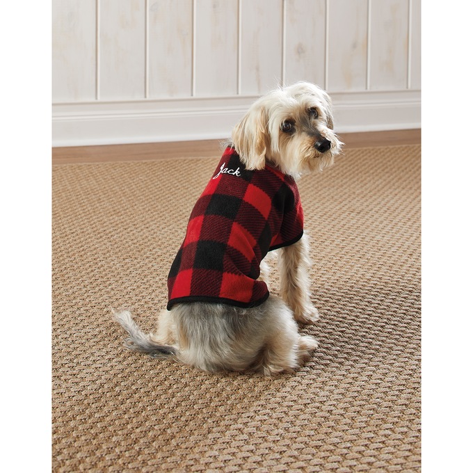 Dog Fleece Sweater Jacket, , large