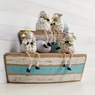 Set of 4 Lamb Shelf Sitters, , large