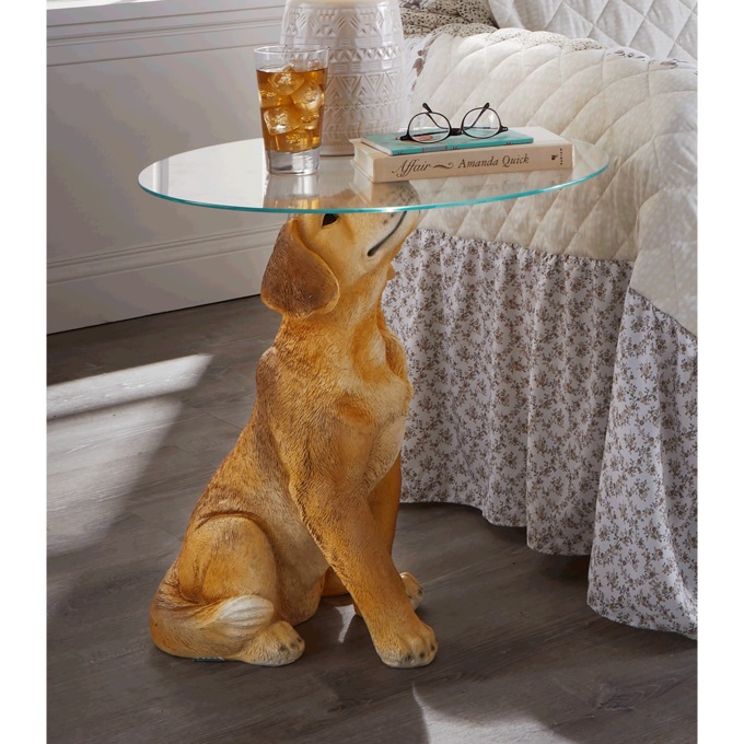 Distracted Doggy Table, , large
