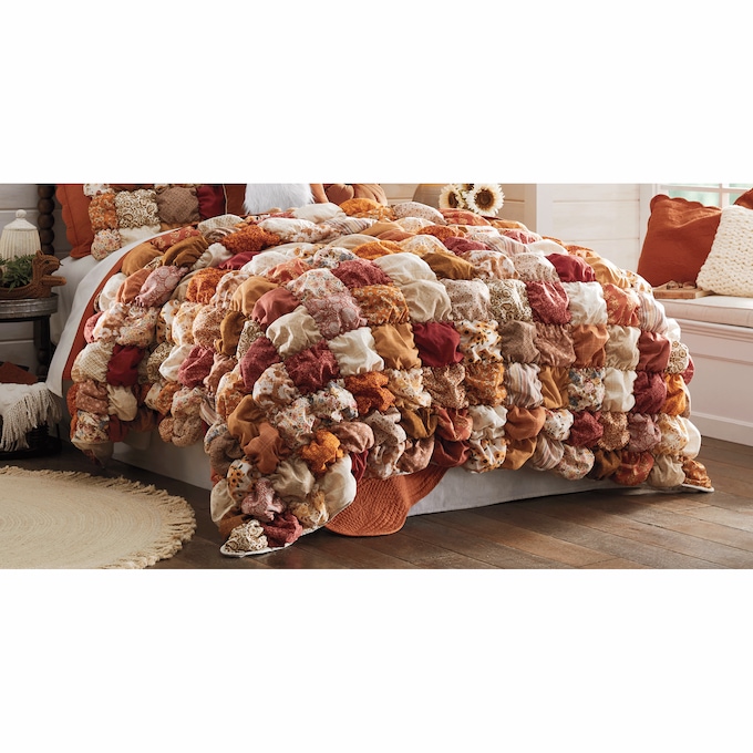 Fall Puff Quilt, , large