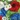 Solar Memorial Wreath, Red White Blue, swatch