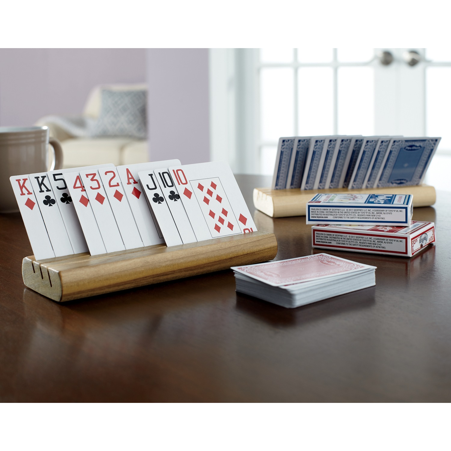 Set of 2 Card Holders Country Door