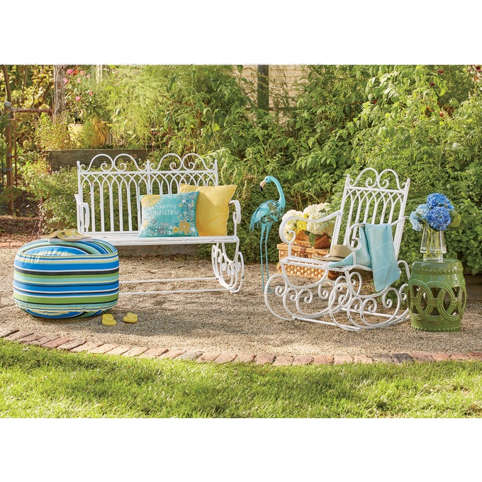 Cathedral Rocking Bench , , large