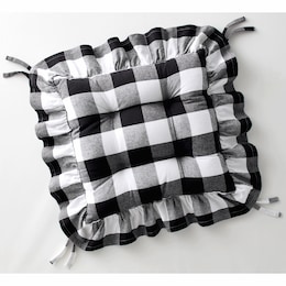 Buffalo Check Chair Cushion, , large