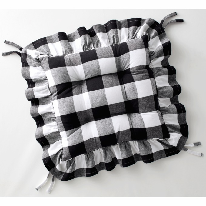 Buffalo Check Chair Cushion, , large