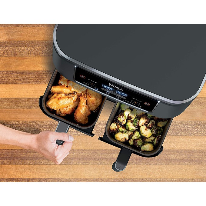 Ninja Foodi 6-In-1 2-Basket Air Fryer with Dualzone Technology, , large
