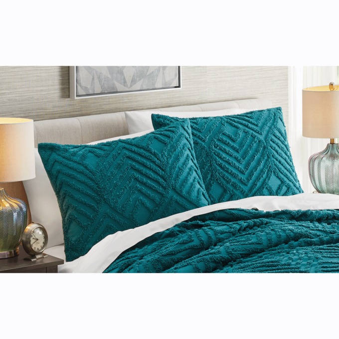 Moderne Chenille Sham, , large