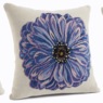 Indoor/Outdoor Figural Flower Pillow, , large