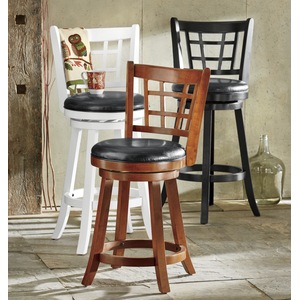 29" Lattice-Back Stool, , large