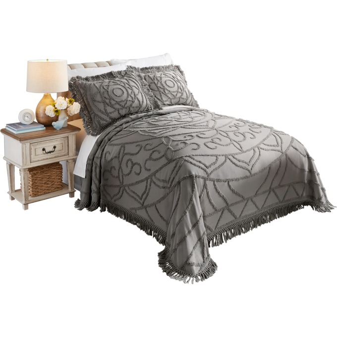 Florence Chenille Bedspread, , large