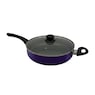 20-Piece Ceramic Metallic Cookware Set, Amethyst, large