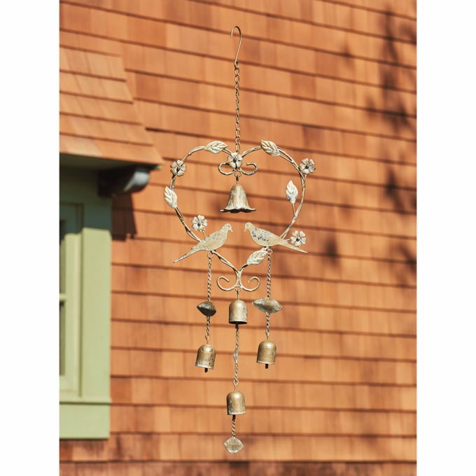 Heart Shaped Windchime, , large