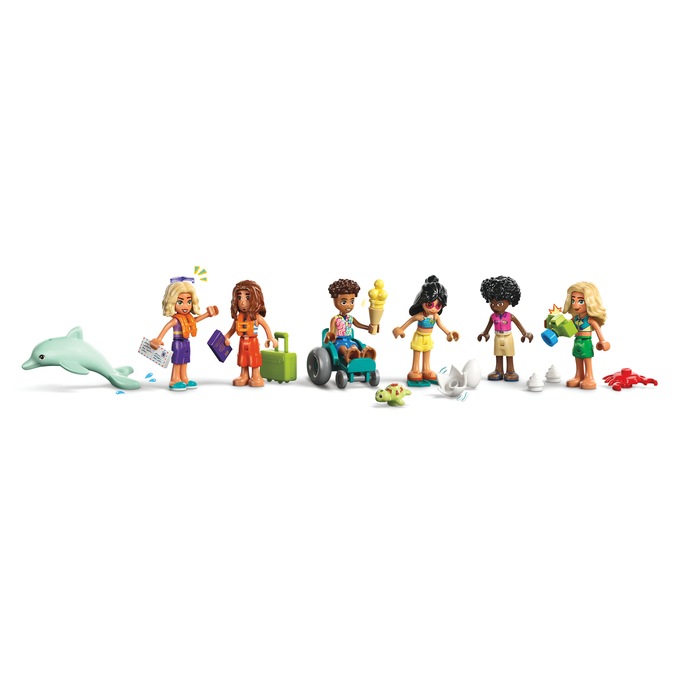 LEGO Friends Family Vacation Beach Resort, , large